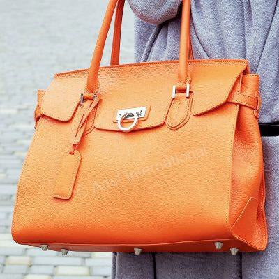 Freja – Eksklusiv læder tote