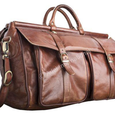 Lindholm - Rejsetaske i læder