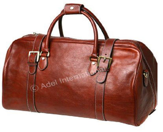 Torgar - Duffel Bag i Premium Læder